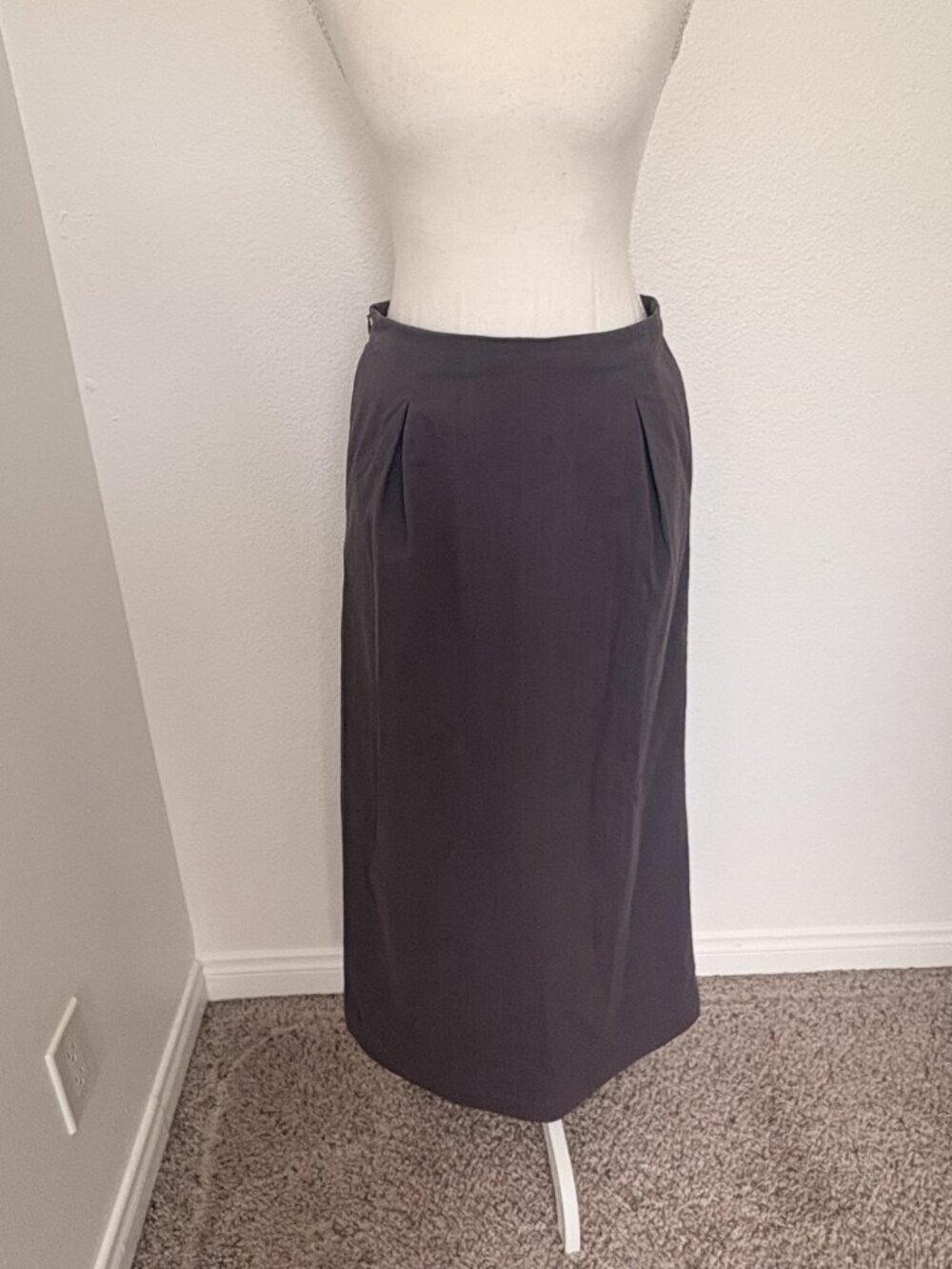 ✨ Grape Kiss Pleated Maxi/Midi Skirt with Side Pockets ✨Size Medium